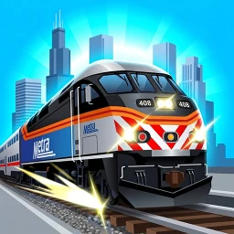 Chicago Train: Idle Tycoon 图标